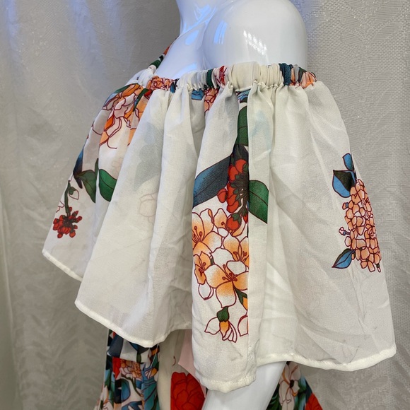 Une Ame Dress Floral Pattern Long - Picture 9 of 14